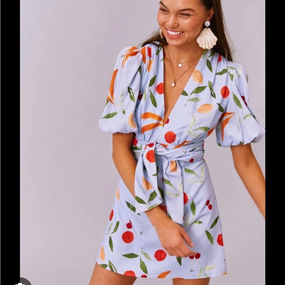 Finders Keepers Calypso Fruitbowl dress